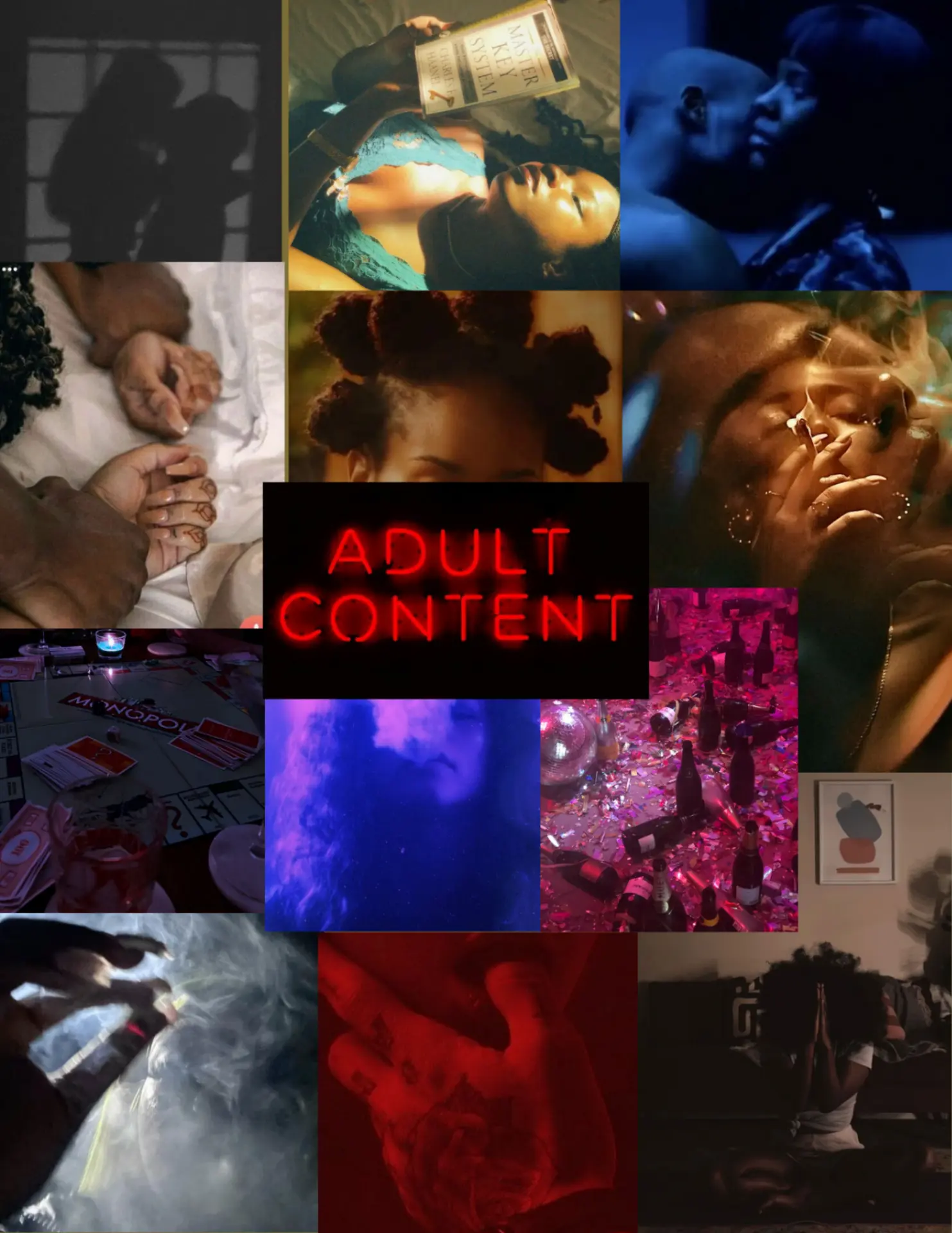 Exploration mood board